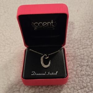 Silver Initial Necklace